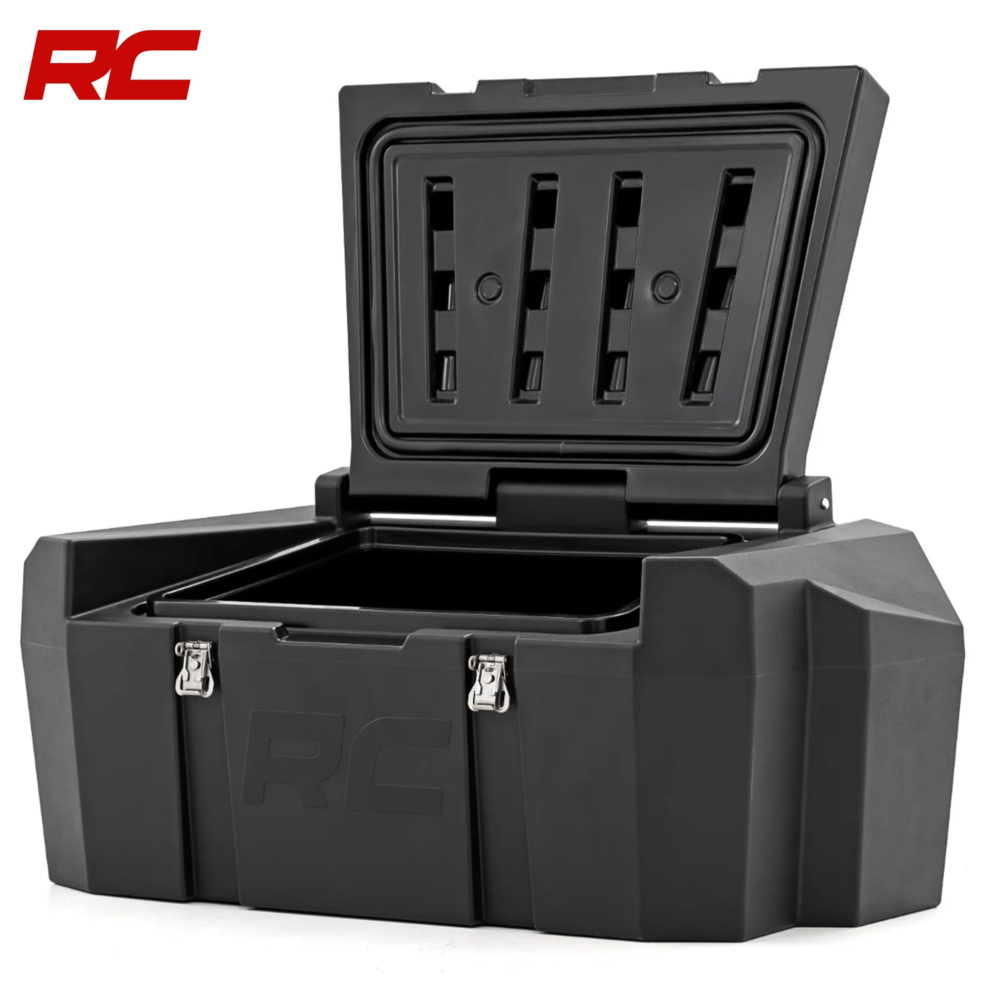 Rear Cargo Box Rough Country for Honda Talon 1000 X/R/X4/XS/RS - 60 Gallon Capacity, Waterproof, UV & Scratch Resistant