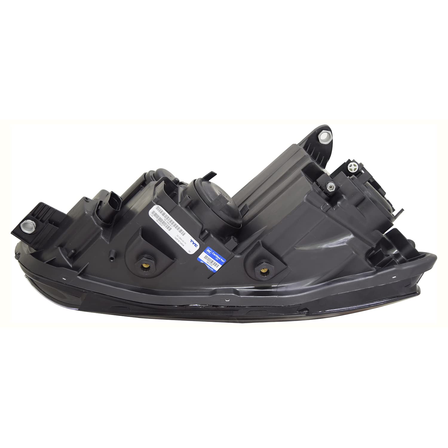 Left TYC Headlight Assembly Compatible with 2012-2015 Volkswagen Passat