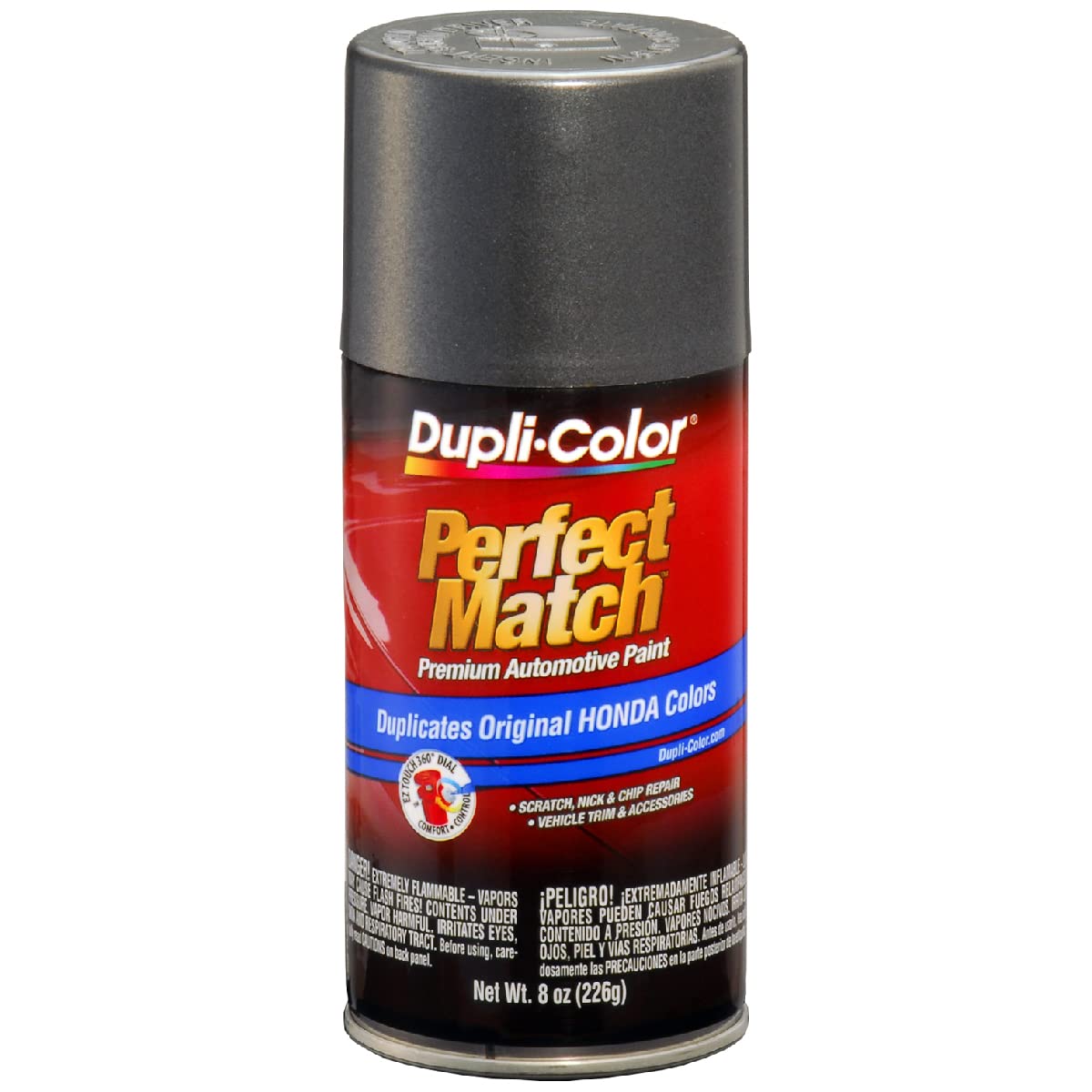 Honda Graphite Grey Metallic, NH91M – Dupli-Color EBHA09287 Perfect Match Automotive Spray Paint – 8 oz. Aerosol Can