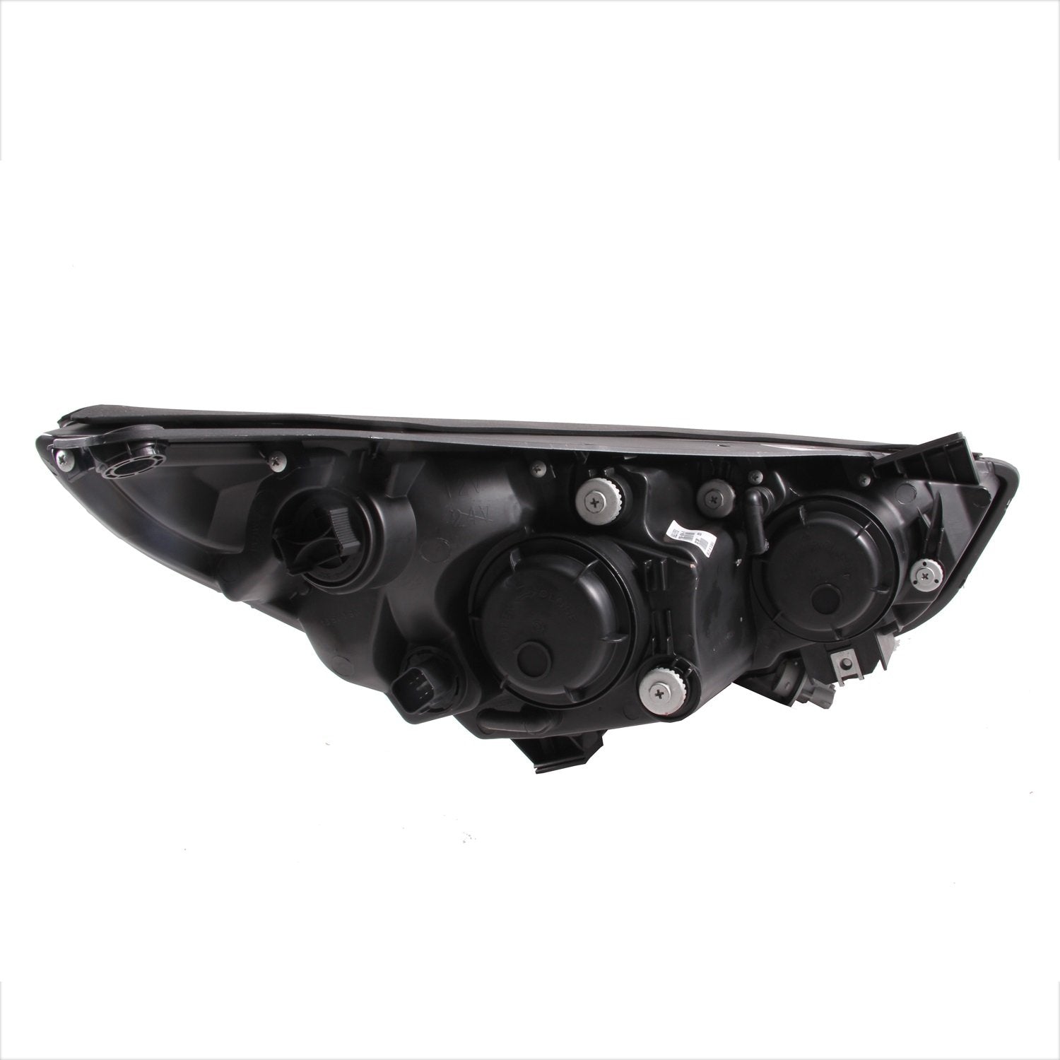 Halogen Projector Headlight AnzoUSA 111248 for Kia Sorento Black/Clear/Amber