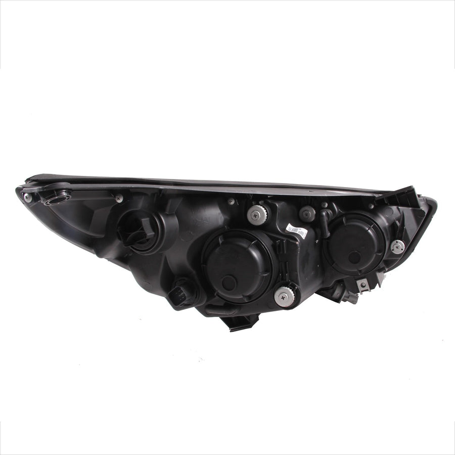 Chrome/Clear/Amber Halogen Projector Headlight AnzoUSA for Hyundai Tucson