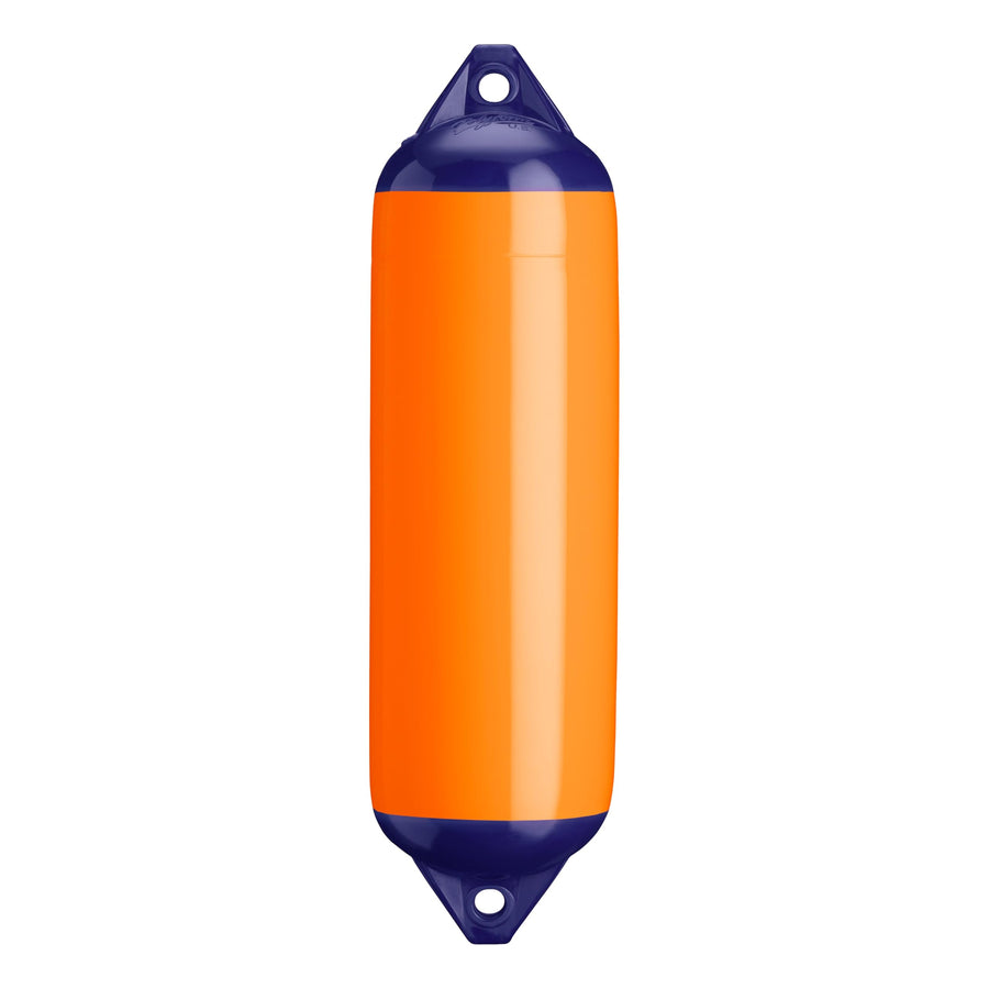 Polyform F-3 Standard Boat Fender F-Series - Blue Ropehold Orange