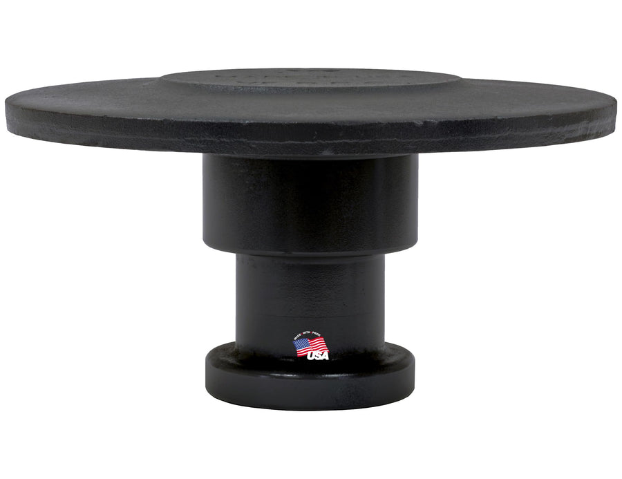 KP20025 Buyers Products Forged Trailer King Pin, 2-Inch, 0.25-Inch Bolster Plate Thickness, Weldable, Strength And Reliability To Your Fifth Wheel, 5th Wheel Accessories