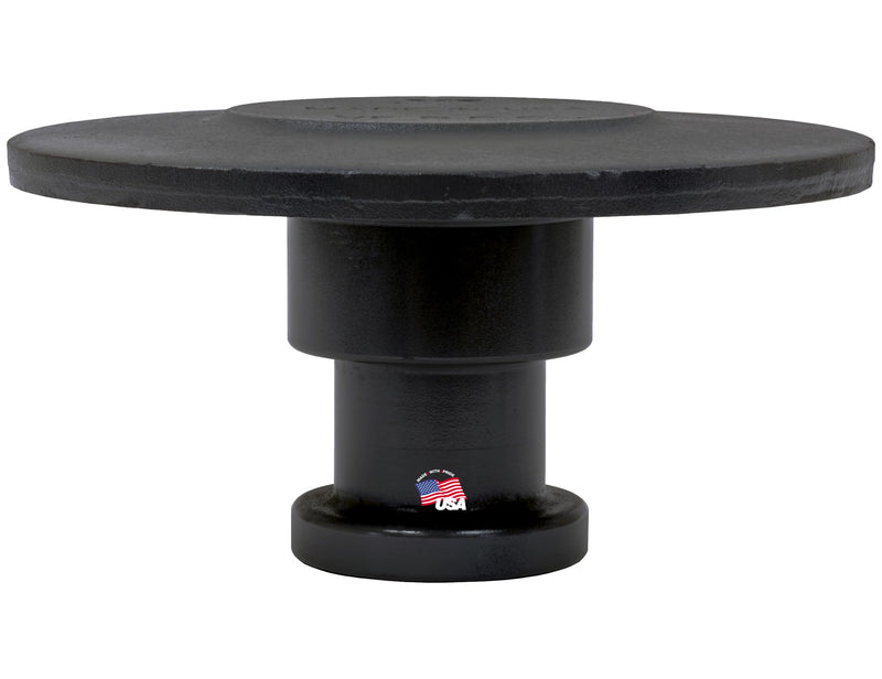 KP20025 Buyers Products Forged Trailer King Pin, 2-Inch, 0.25-Inch Bolster Plate Thickness, Weldable, Strength And Reliability To Your Fifth Wheel, 5th Wheel Accessories