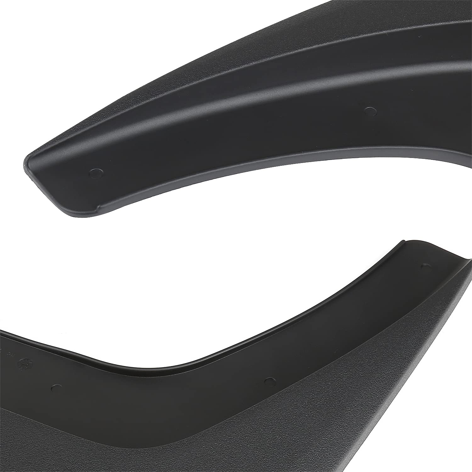 4PC Spec-D Tuning Mud Flaps Set Splash Guard Front + Rear Compatible with 2014-2018 GMC Sierra 1500 2500HD 3500HD