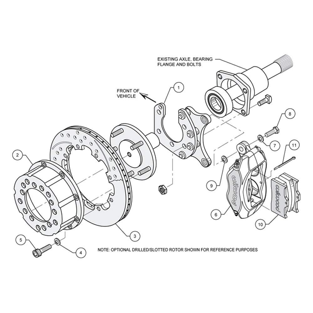 140-2112-DR Wilwood Brake Kit