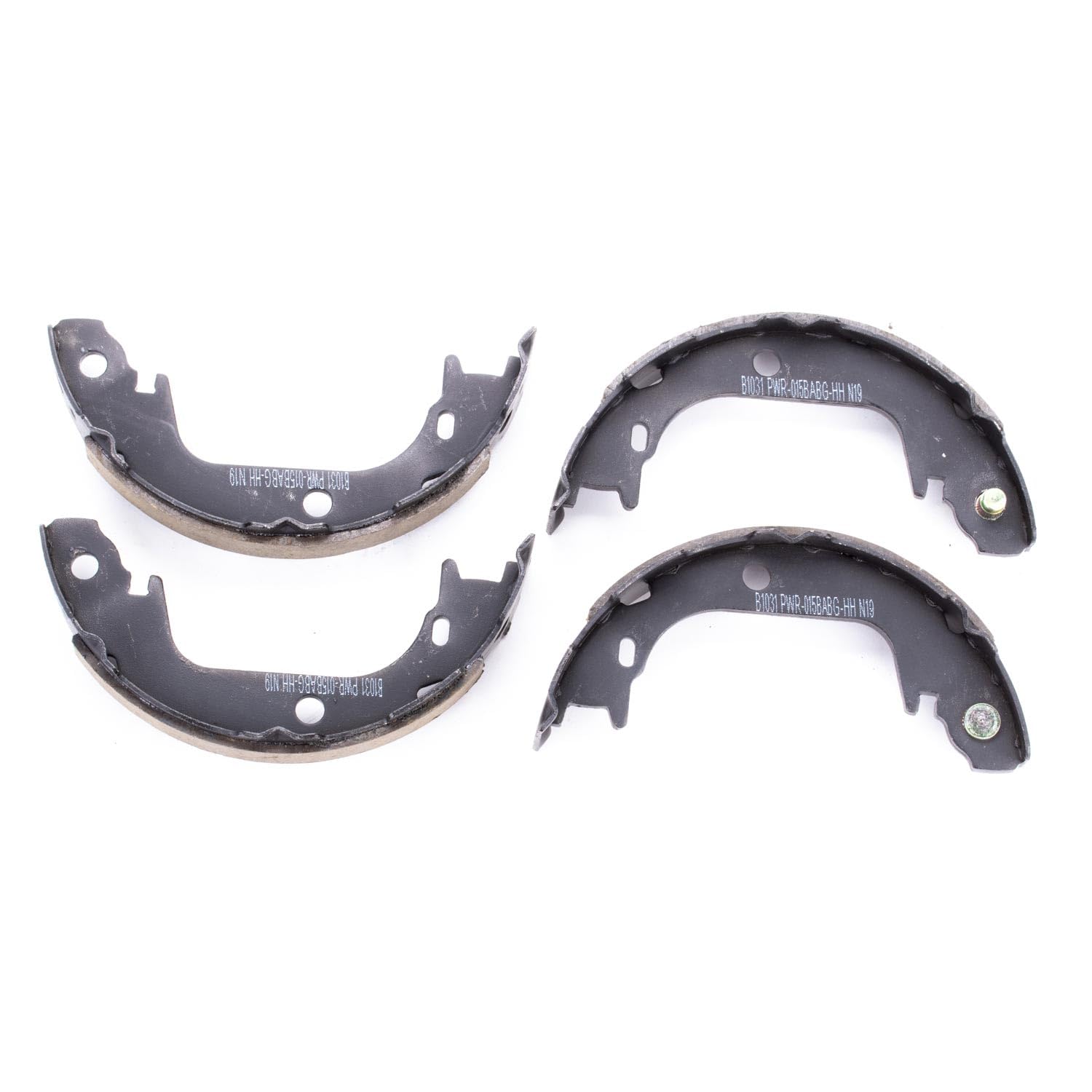 Power Stop B1031 Autospecialty Rear Brake Shoes For Toyota Mirai 2016-2020, Toyota Prius V 2012-2017 [Model Specific]