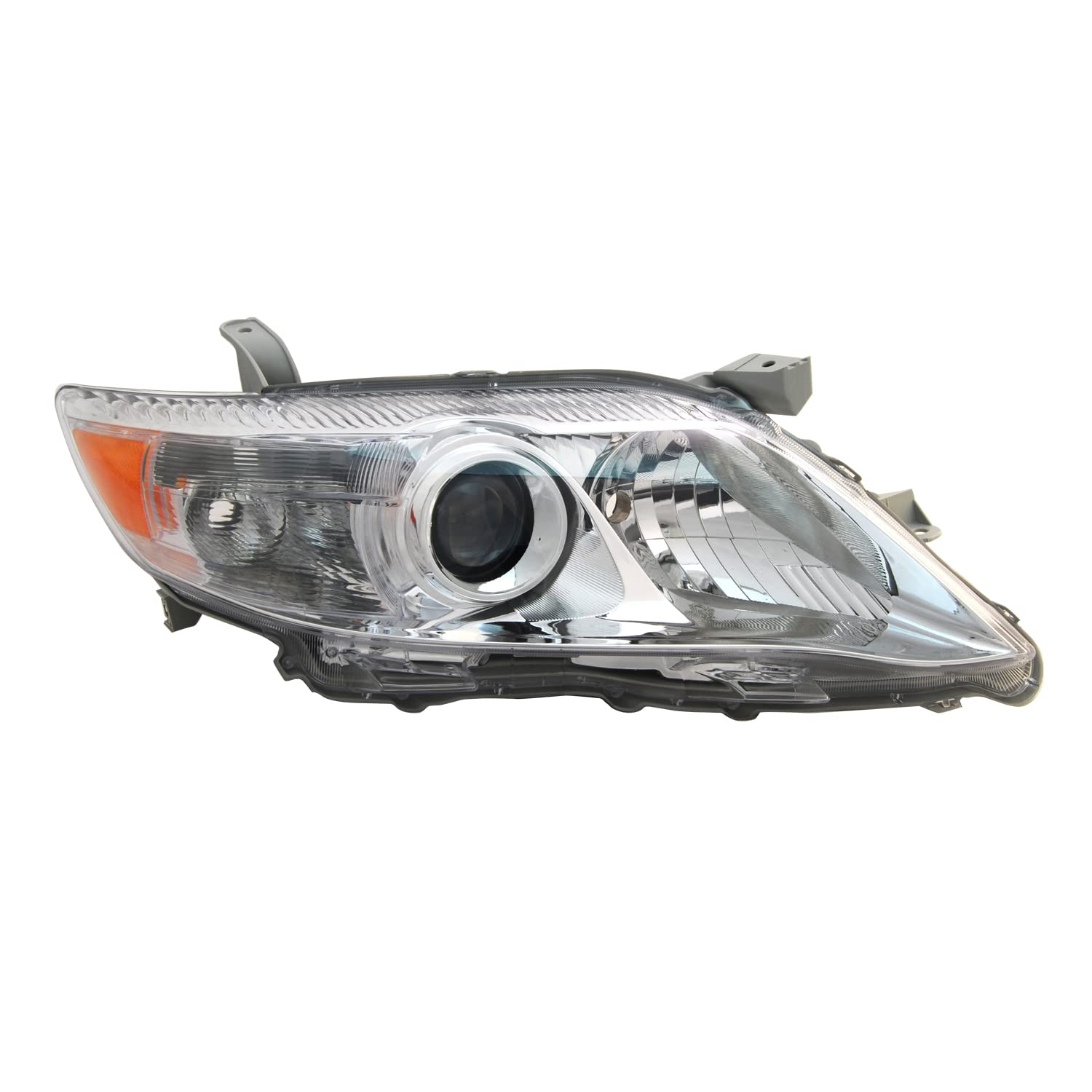 Right Headlight Assembly TYC Compatible with 2010-2011 Toyota Camry