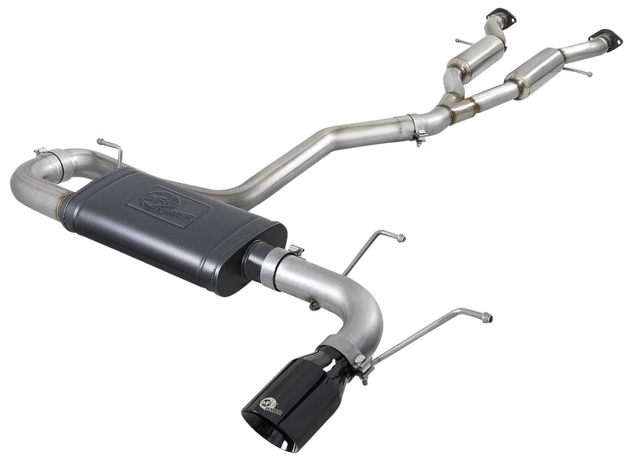 Large Bore HD aFe Power 49-38078-B Cat-Back Exhaust System