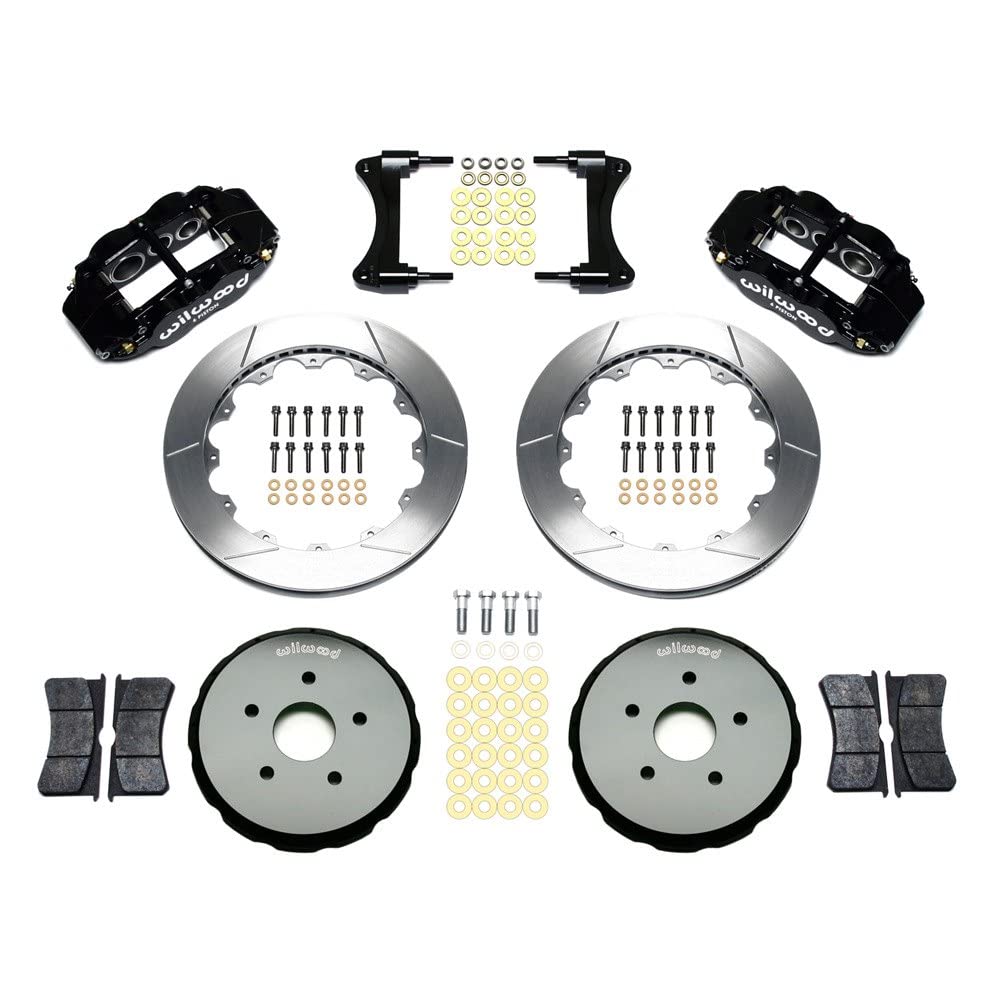 Front Hat Kit FNSL6R,12.88", Drilled, Red