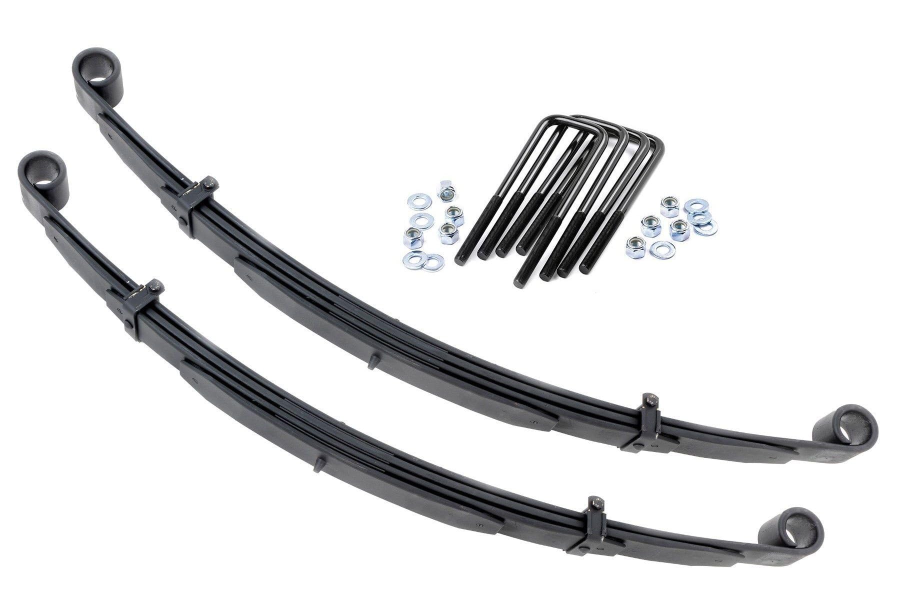 Rough Country 4" Leaf Springs Front for 1980-1997 Ford F-250-8044Kit