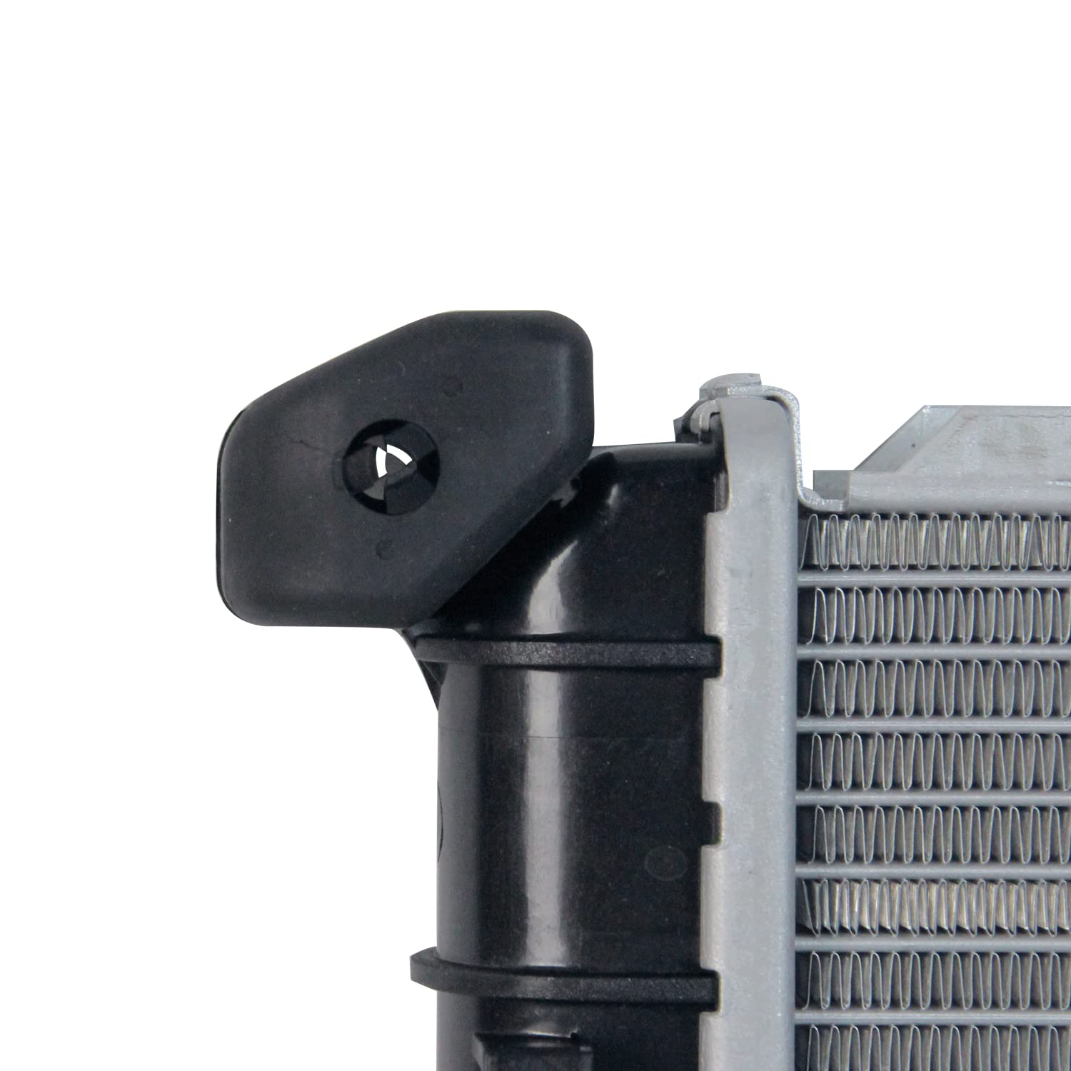 Compatible TYC 2747 with MINI COOPER 1-Row Plastic Aluminum Replacement Radiator, Black