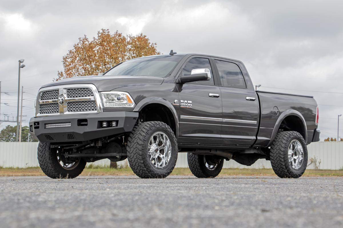 Rough Country LED Heavy Duty Front Bumper for 2010-2018 Ram 2500/3500-10785