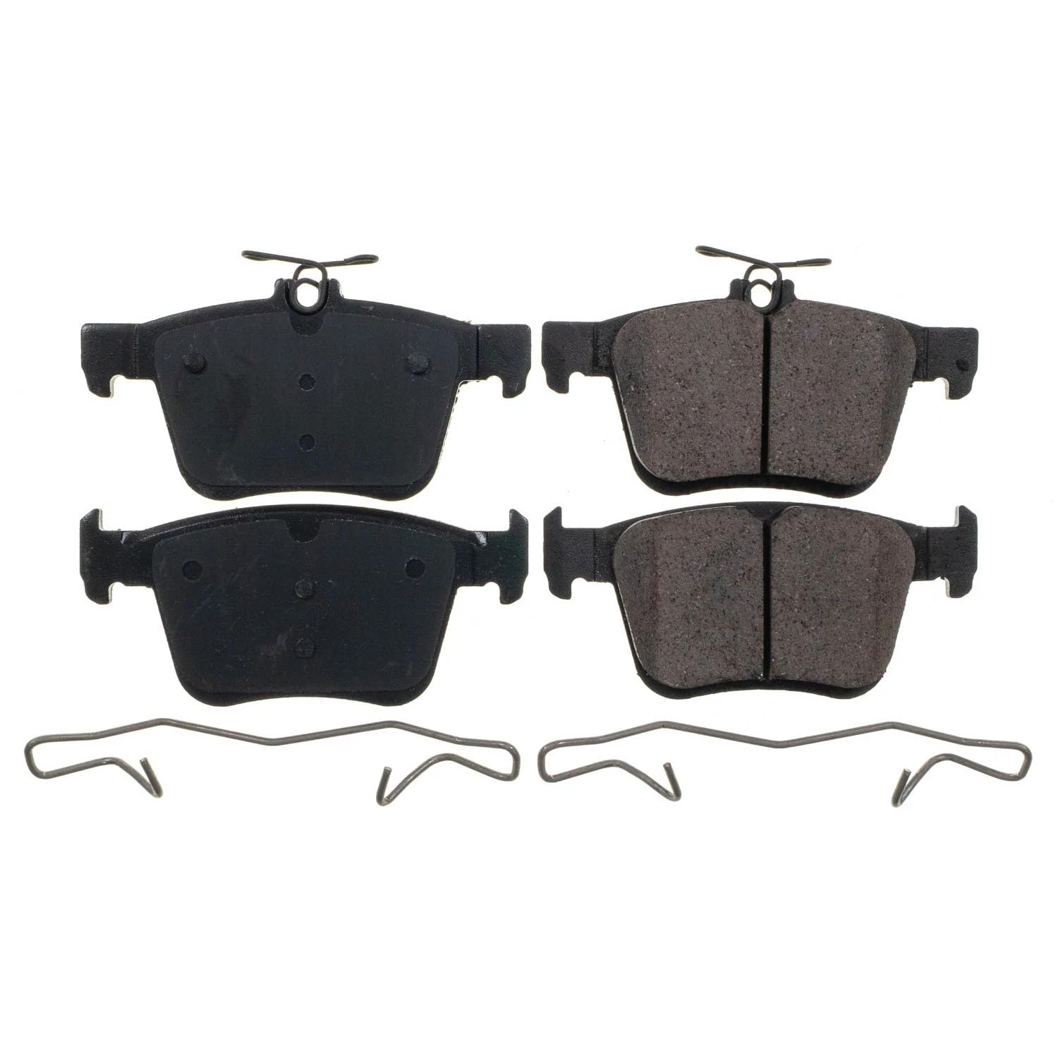 PowerStop Brake Pads Rear For Audi A3 2015-20 |A3 Quattro 2015-19 |A3 Sportback e-tron 2016-18 |Q3 2019-25 |RS3 2017-20 |Audi S3 2015-20 - Ceramic Brake Pads With Installation Hardware, 17-1761