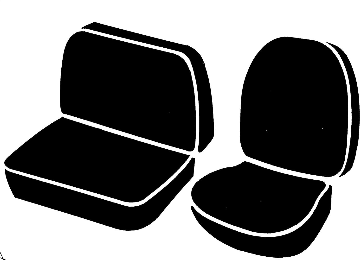 Big Truck FIA TR40-71 Custom-Fit Wine Seat Cover