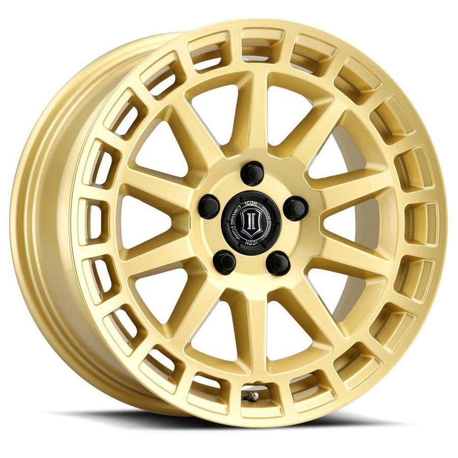 ICON Journey Alloys, Gloss Gold, 17 x 8/5 x 108, 38mm Offset, 6" BS, 7117803160GG