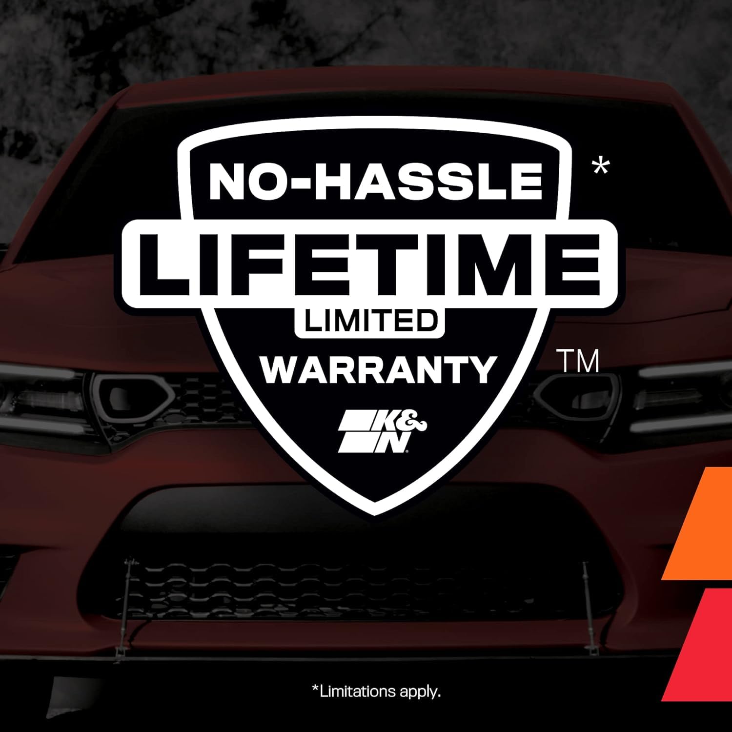 K&N Engine Air Filter: Washable, Increase Power & Acceleration, Premium, Replacement Car Air Filter: Compatible with 1994-2006 BMW (X5, 750i, 750iL), 33-2255
