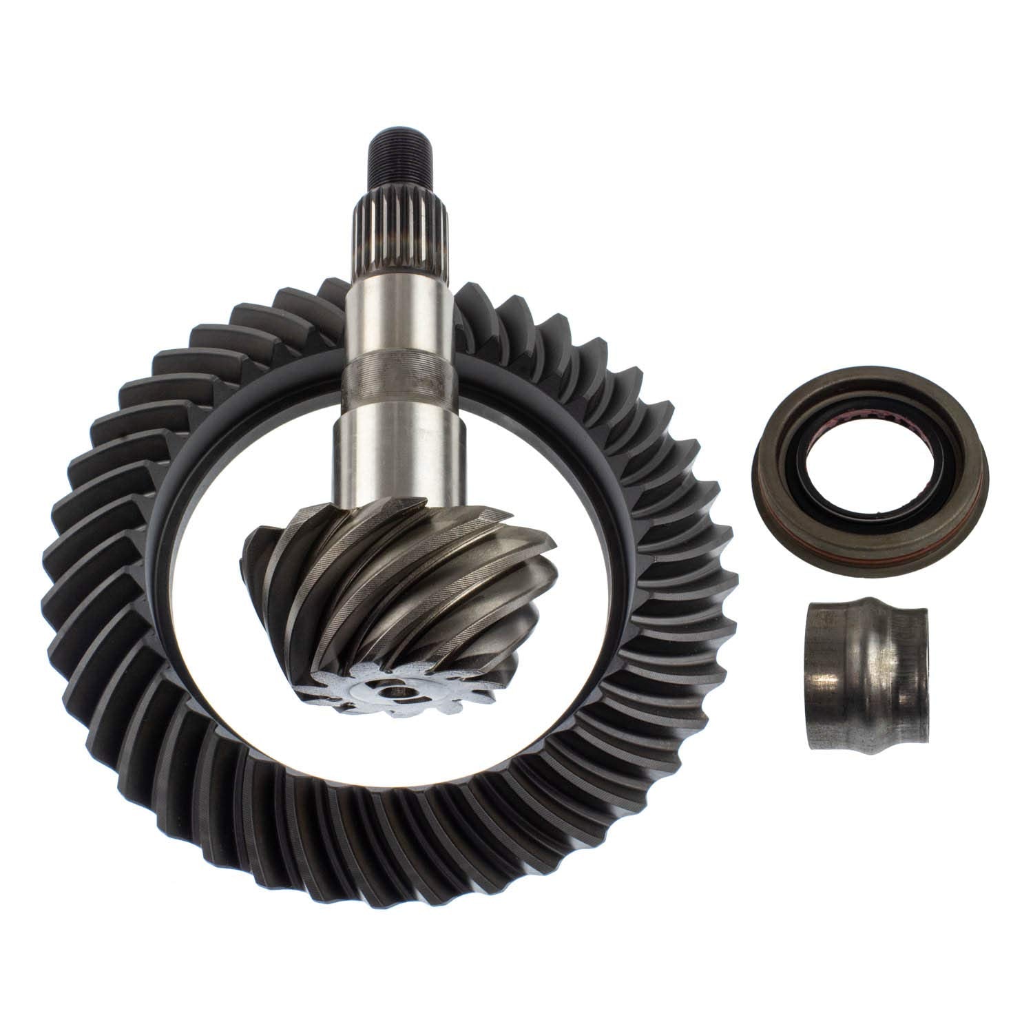 Differential Ring & Pinion Motive Gear D44-373JK, For Dana 44 JK Ratio 3.73, 10-Bolt, 24 Spline 11 Pinion & 41 Ring Tooth – Fits Jeep Wrangler Replaces Spicer 2013742-5, 68088918AA, YG D44RS-RUB