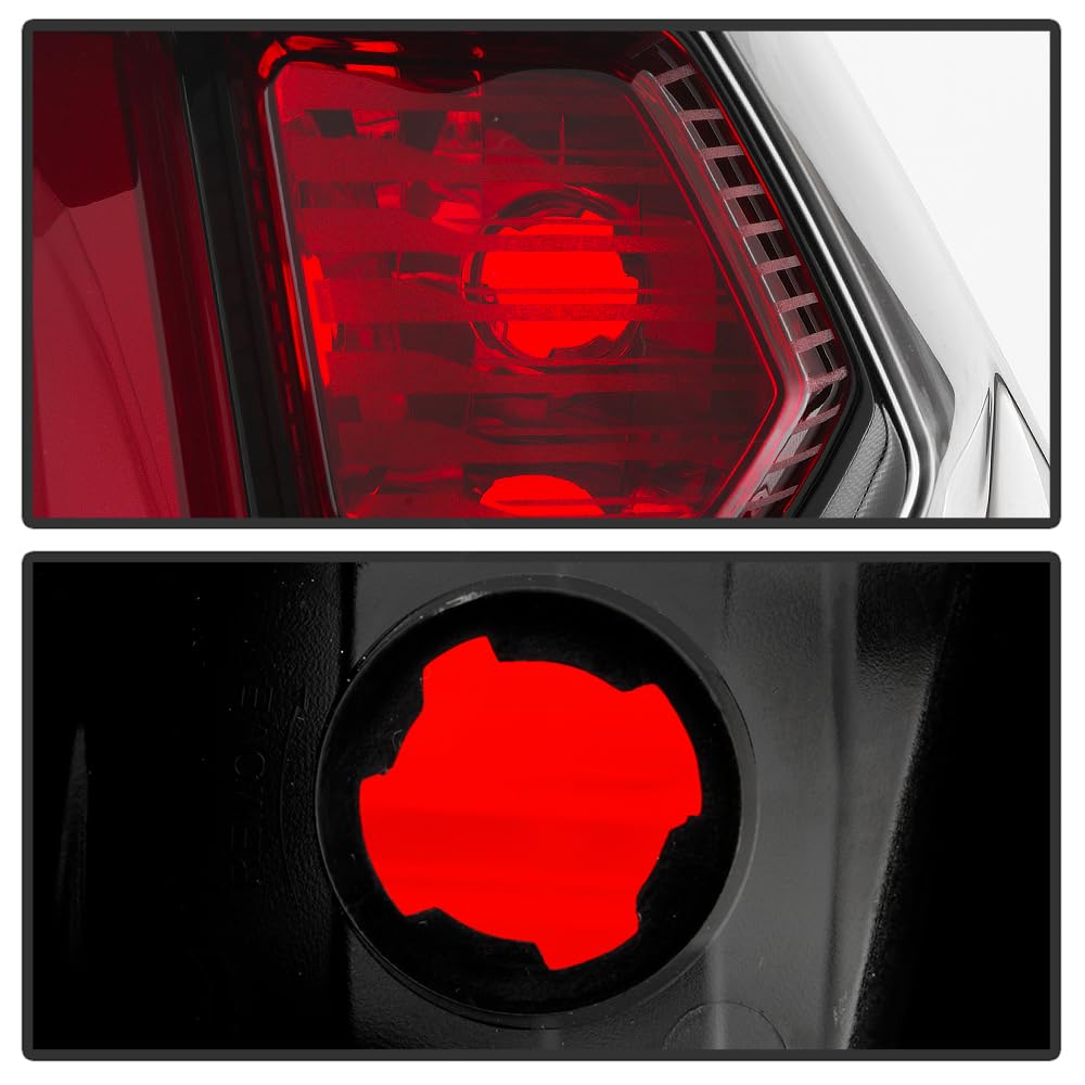 Chevy Suburban/Tahoe Spyder (POE) 21-23 LED Tail Light (Parking LED Brake Signal Backup Halogen Bulb) - OE Right