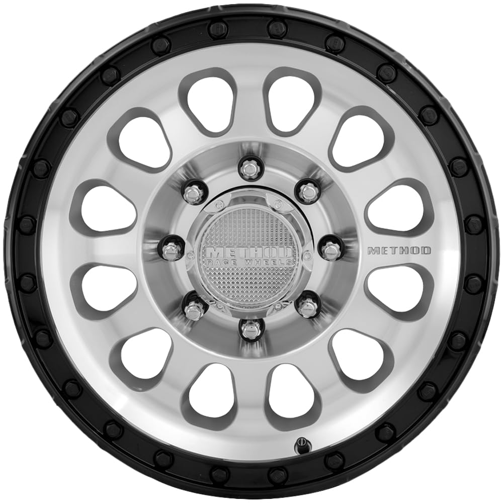 18x9 Method MR315 Wheel Rim +18mm Machined/Black 8x6.5" Inch MR315890801618
