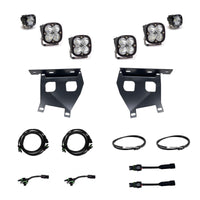 Squadron Pro/S1 Fog Pocket Kit BAJA DESIGN - (Multi-Pattern; Clear)