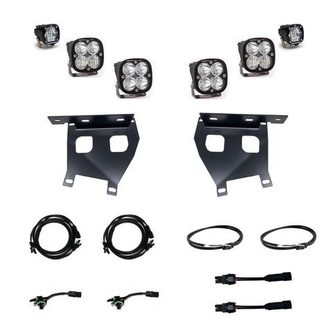 Squadron Pro/S1 Fog Pocket Kit BAJA DESIGN - (Multi-Pattern; Clear)