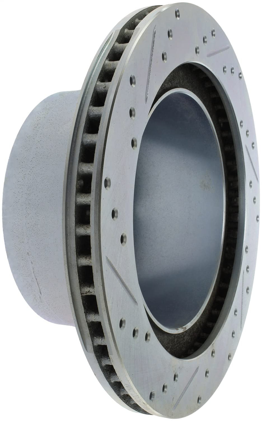 Left Stoptech 227.67062L Select Sport Drilled & Slotted Rotor