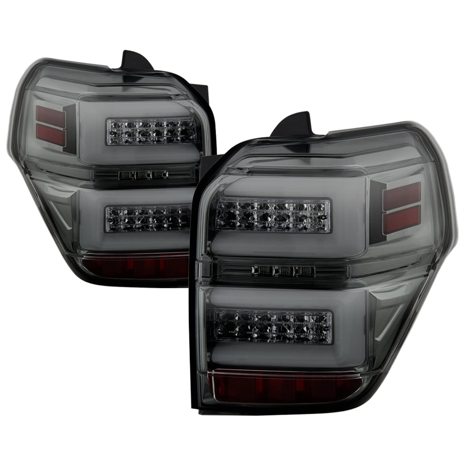 (Spyder) LED Tail Lights Toyota 4Runner 2010-2023 - Sequential Turn Signal - Smoke