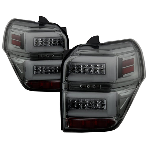 (Spyder) LED Tail Lights Toyota 4Runner 2010-2023 - Sequential Turn Signal - Smoke