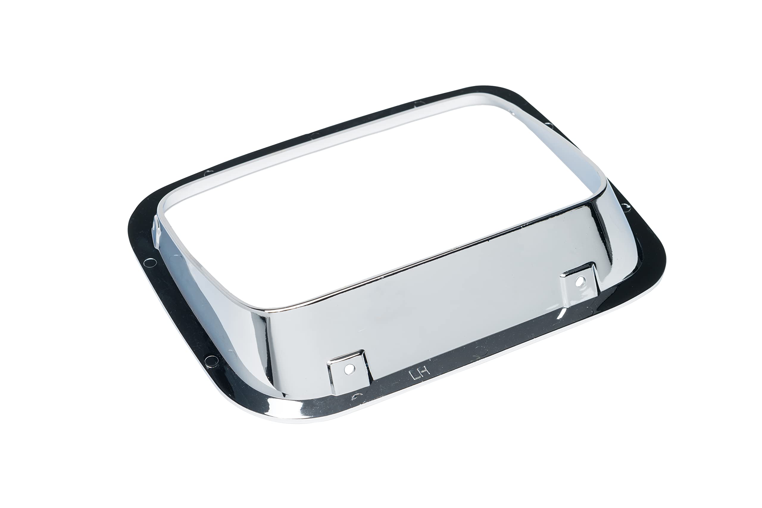 Omix-Ada 12419.21 | Headlight Bezel, Left, Chrome | OE Reference: 56003105 | Fits 1987-1995 Jeep Wrangler YJ