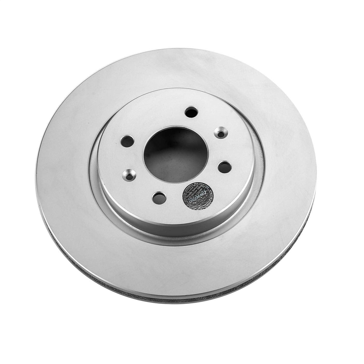 Power Stop Front JBR1562EVC Evolution Genuine Geomet® Coated Brake Rotor For Hyundai Accent 2018-2022 | Kia Rio 2012-2022 [Vehicle Specific]