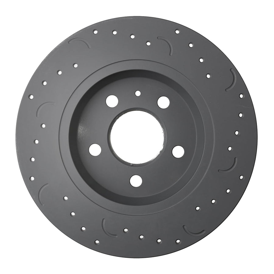 Hawk Performance Cross-Drilled and Slotted HTC4490 Talon Rotors