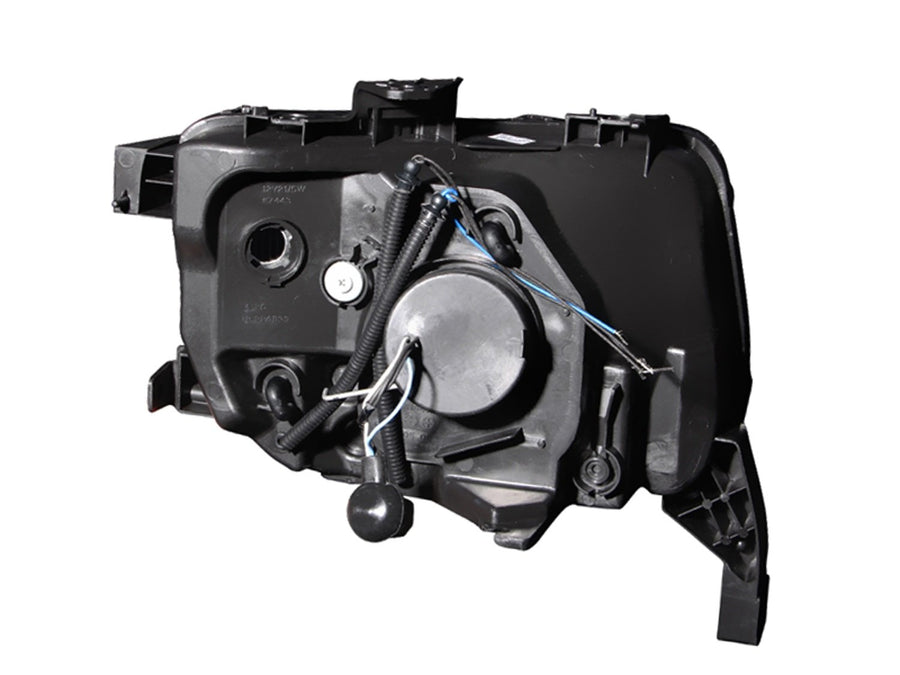 Chrome Halo Anzo USA Projector Headlight with Clear Lens 121431