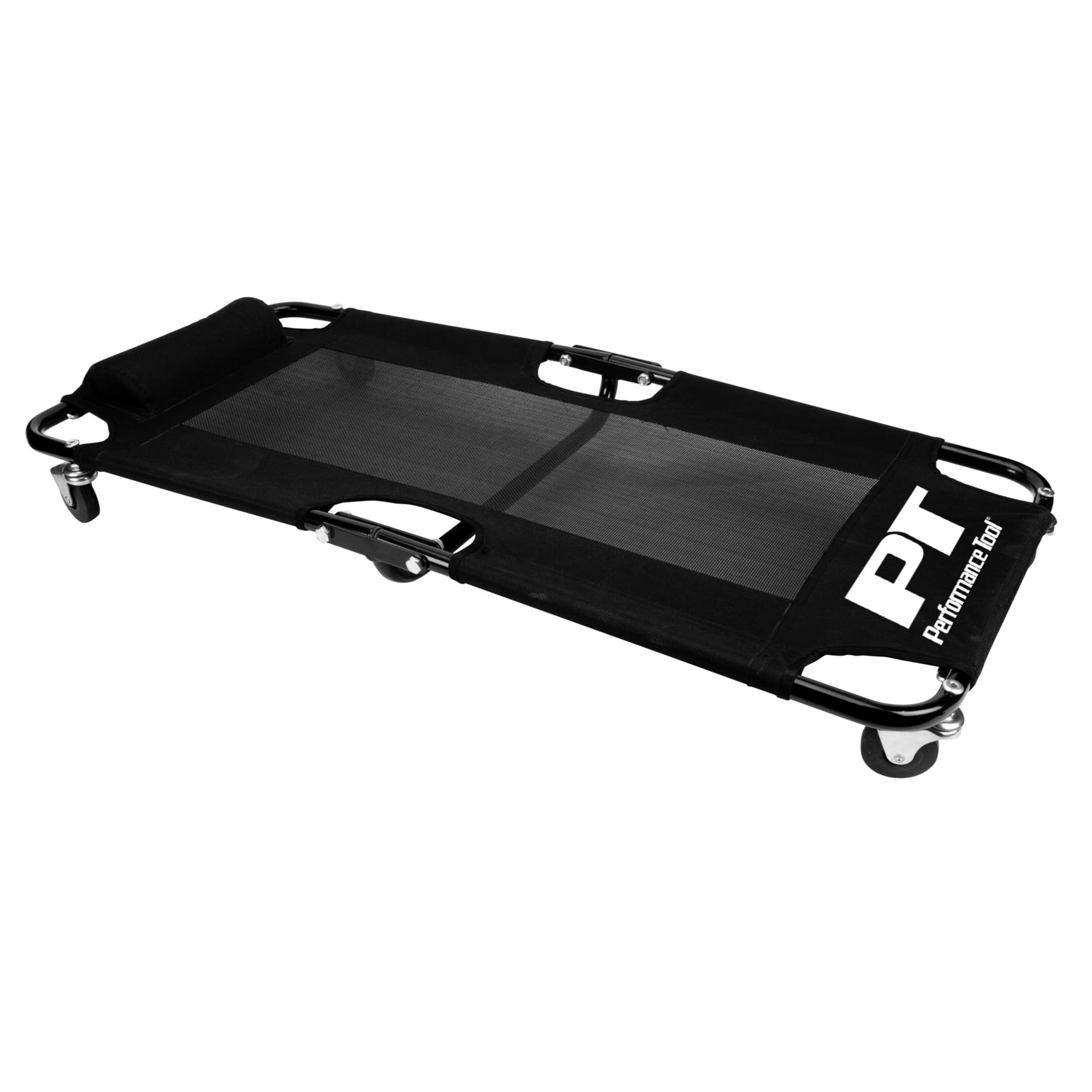 W85028 Performance Tool 40-Inch Folding Cool Weave Folding Creeper, Capacity 350 lbs