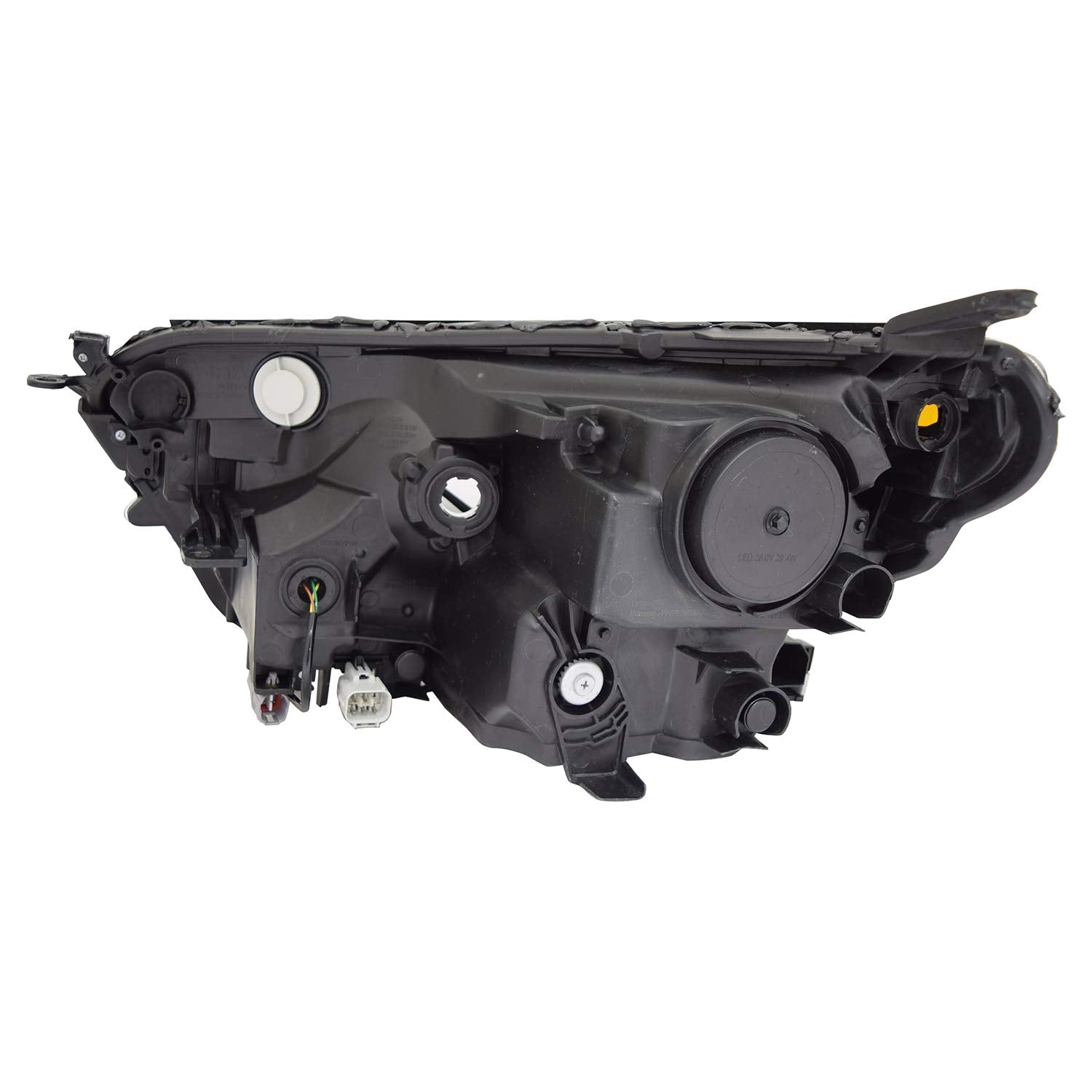 Right TYC Headlight Assembly Compatible with 2016-2018 Toyota Rav4