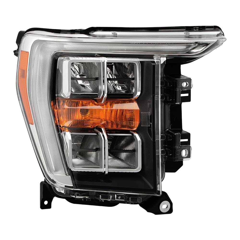 Ford F150 Spyder (OE) 21-23 Quad LED w/DRL Headlight - OE Right