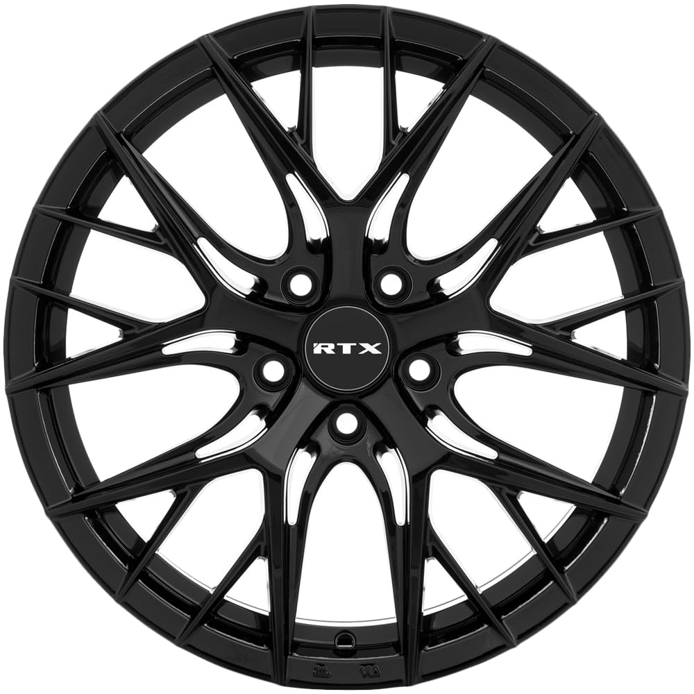 Custom RTX Valkyrie Wheel - 18x8, 38 Offset, 5x112 Bolt Pattern, 73.1mm Hub - Gloss Black Rim