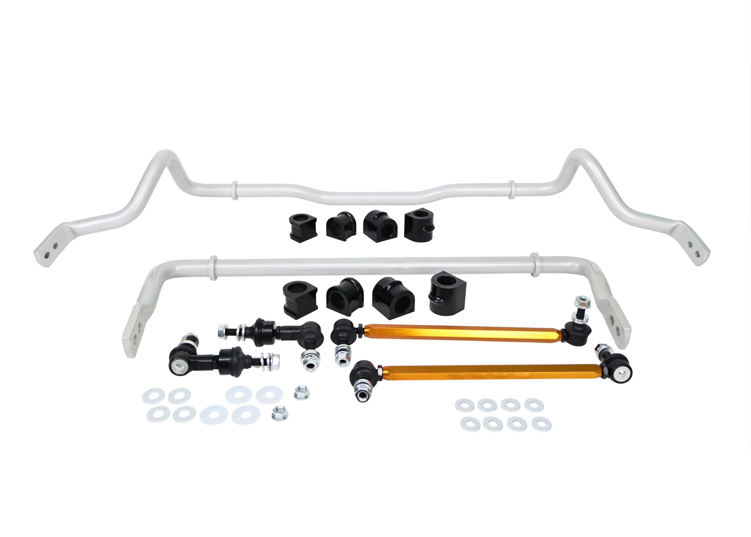 BMK001 Whiteline Front and Rear Sway Bar Vehicle Kit; Fits Mazda 3 07-09