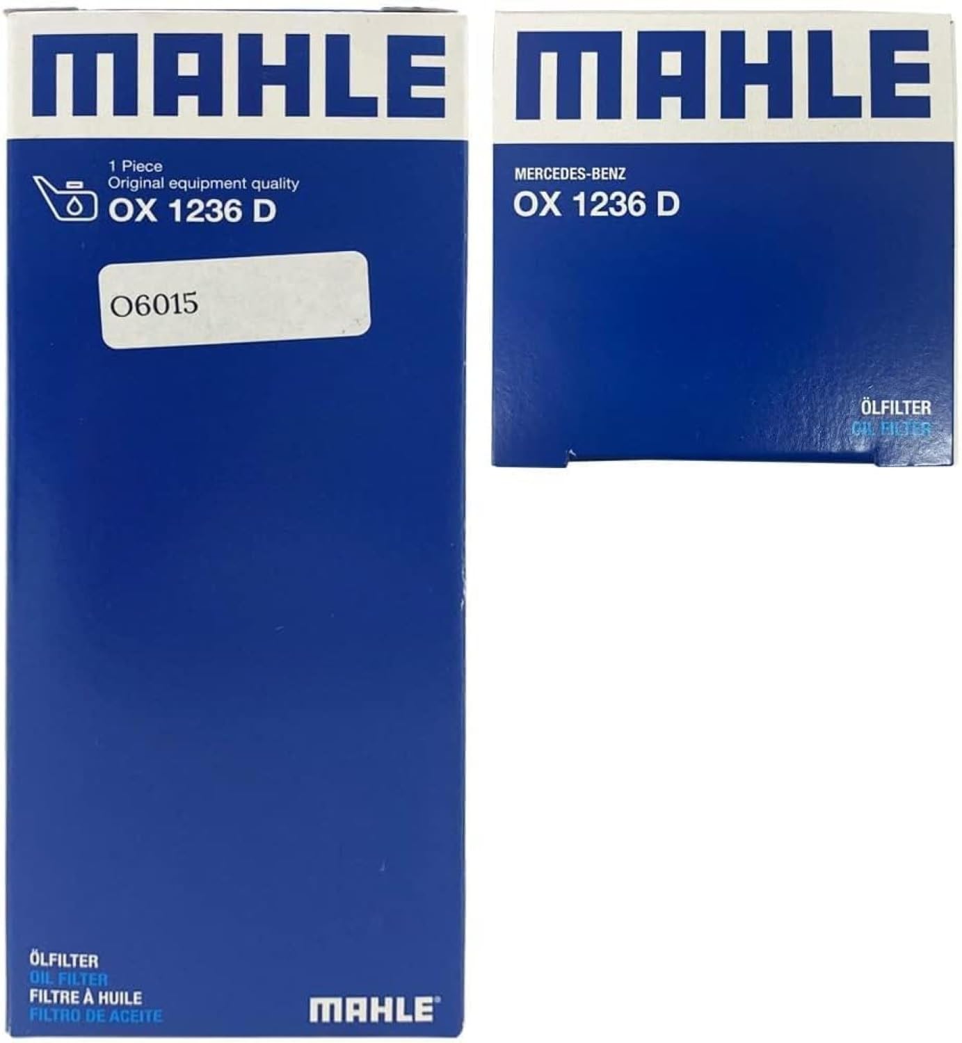 Oil Filter Mahle - OX1236D