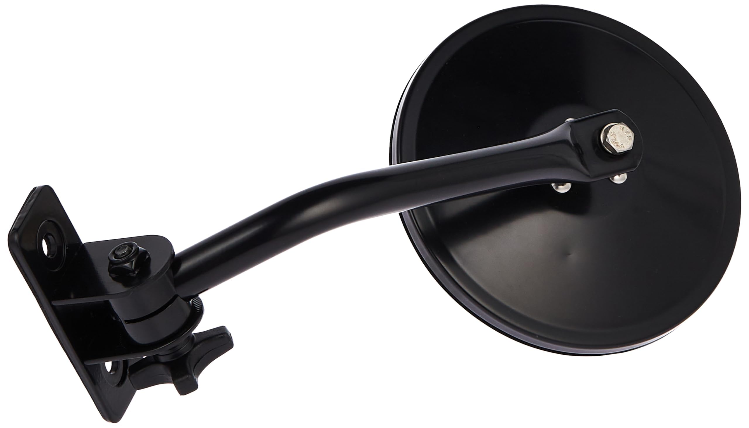 Quick Release Mirror, Round, Black | Rugged Ridge | 11025.11 | Fits 1997-2018 Jeep Wrangler TJ/LJ/JK/JKU