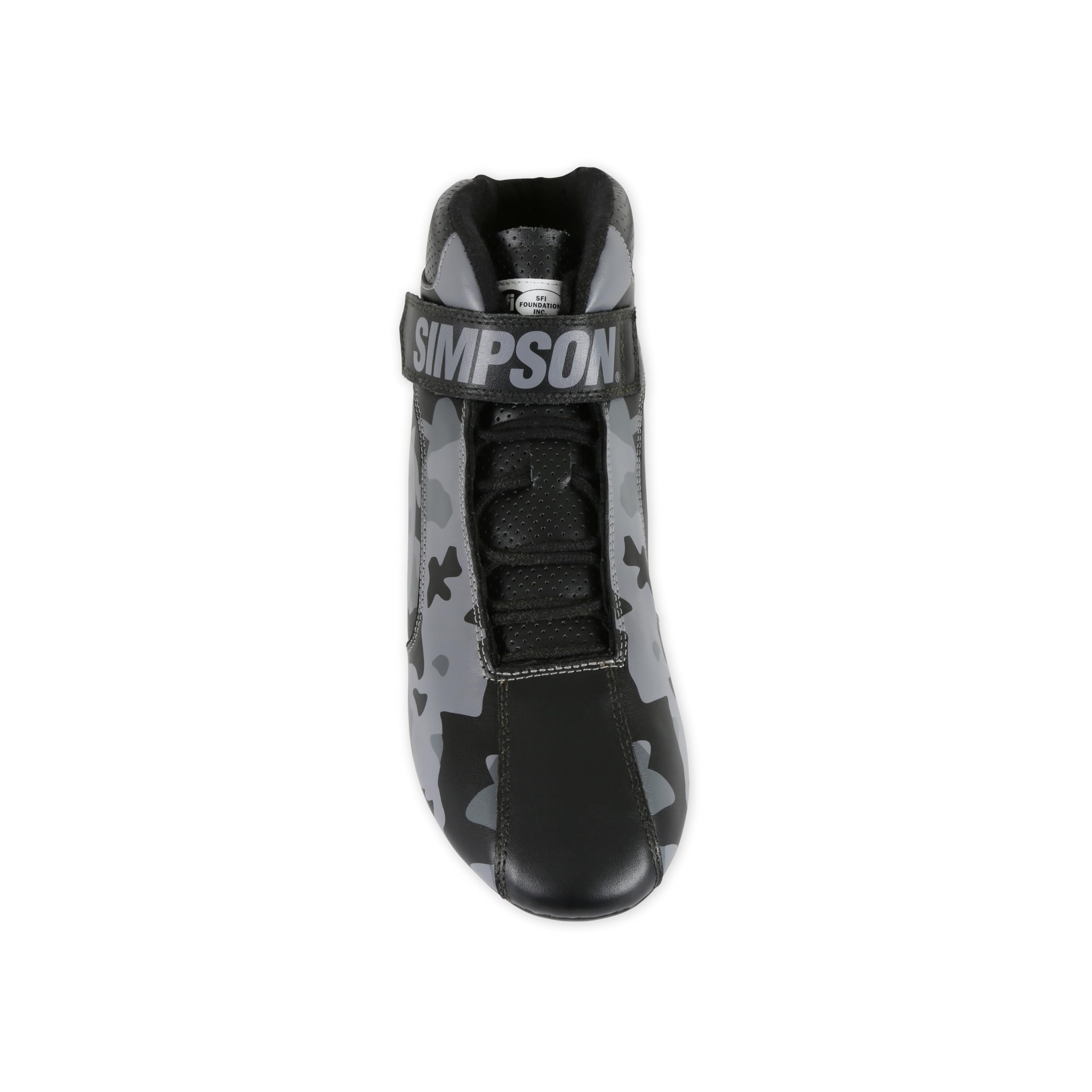 Simpson Racing DNA X2 DX2110K Shoes Pair Adult Size 11 Blackout