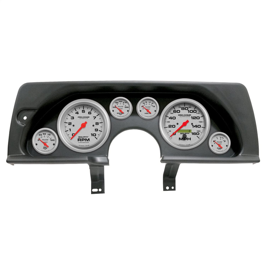 AutoMeter Dash Kit Direct Fit, (5" X2, 2 1/16" X4), Chevy Camaro 90-92, Ultra-Lite (2926-13)