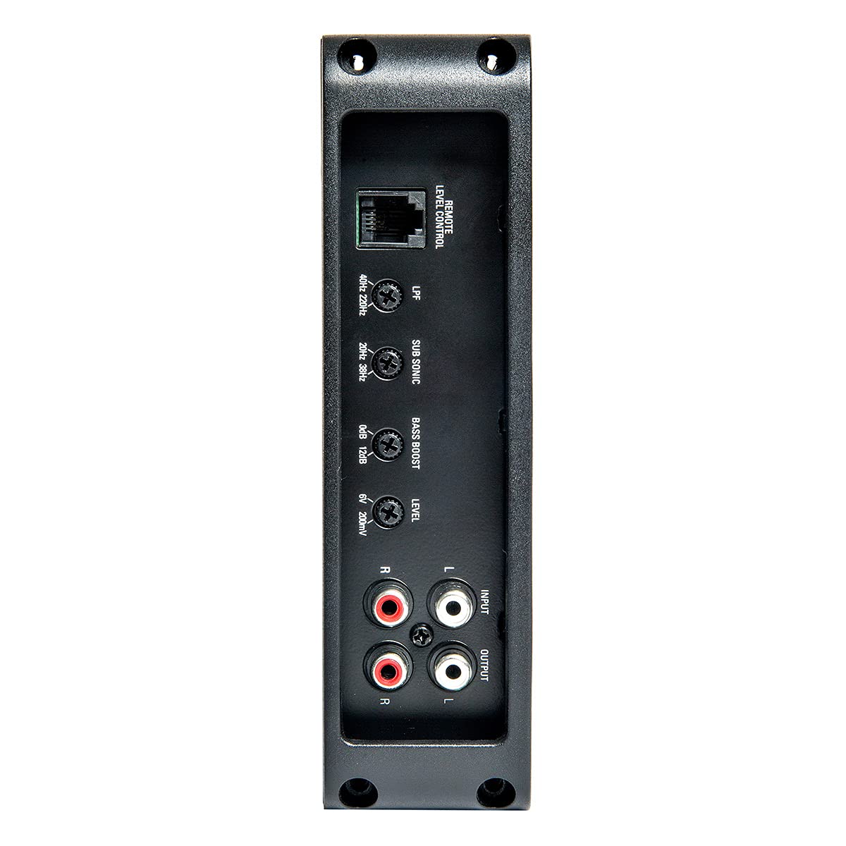 Polk Audio D1000.1 Monoblock Class D MOSFET Mobile Audio Amplifier; 500 Watts RMS @ 4 ohms, 800 Watts RMS @ 2 ohms and 1200 Watts RMS @ 1 ohm; Remote Subwoofer Level Control