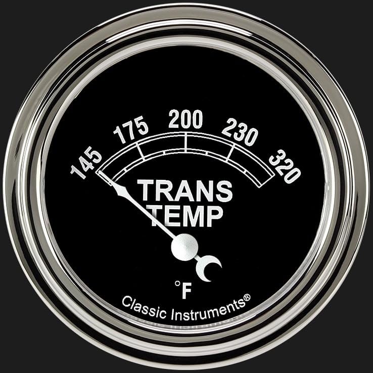 TR227SLF Classic Instruments Traditional 2 5/8" Transmission Temperature Gauge