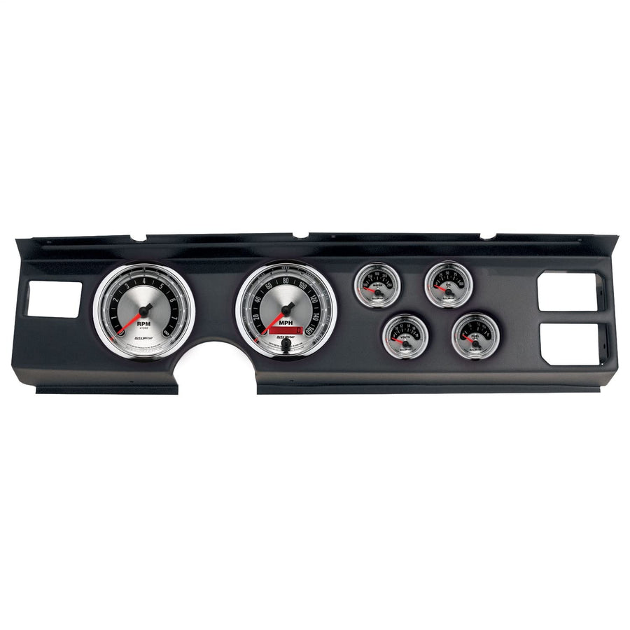 AutoMeter Dash Kit Direct Fit, (5" X2, 2 1/16" X4), Pontiac Firebird 82-84, American Muscle (2920-01)