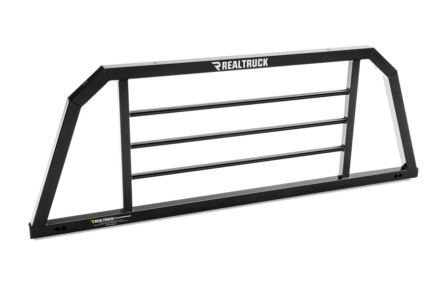 BACKRACK RealTruck SRX Rack Non-Lighted Frame | Black, No Drill | SRX800 | Fits 2020-2025 Chevrolet/GMC Silverado/Sierra 2500/3500 HD; 2004-2025 Nissan Titan; 2000-2007 Toyota Tundra & Others