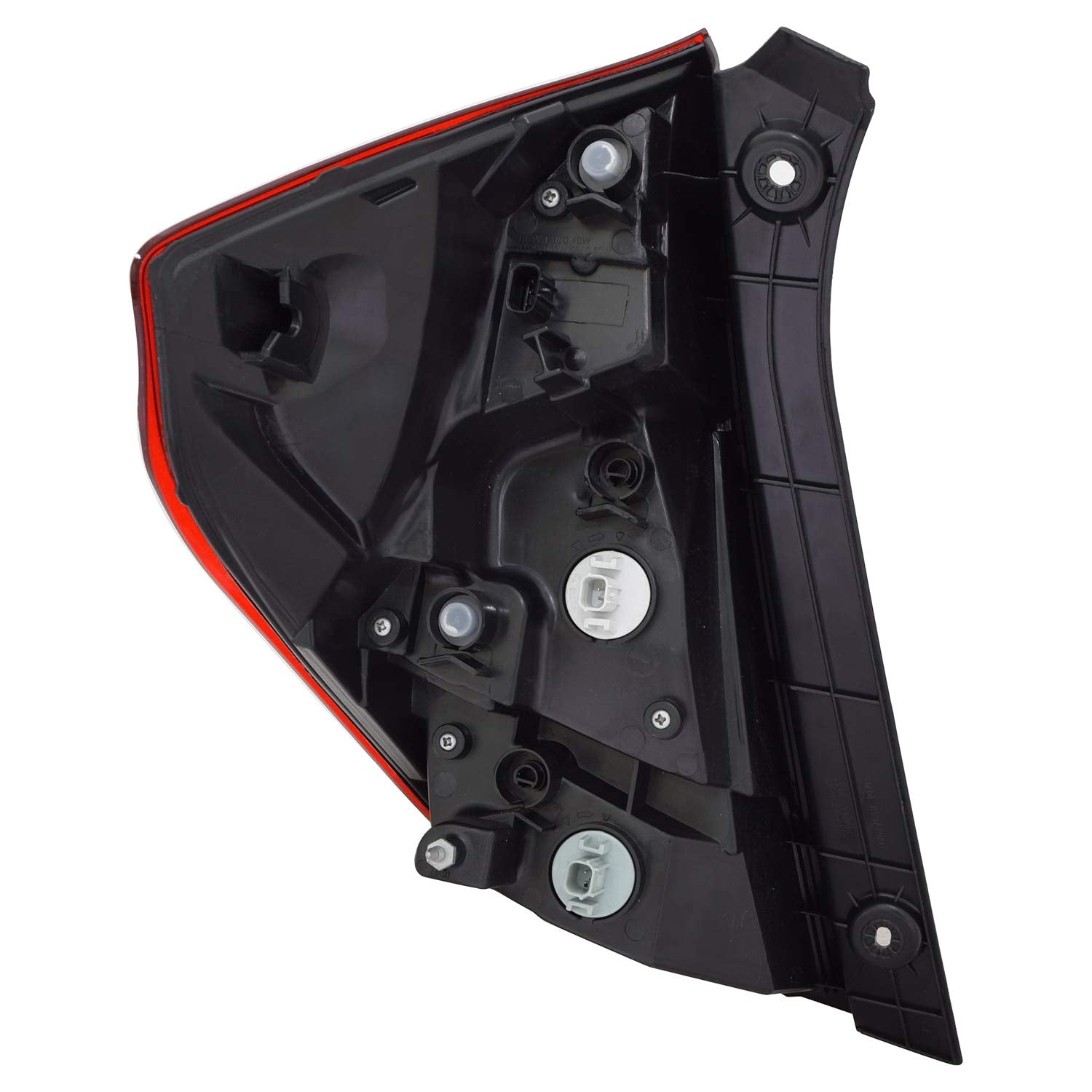 Right TYC Tail Light Assembly Compatible with 2015-2020 Honda FIT