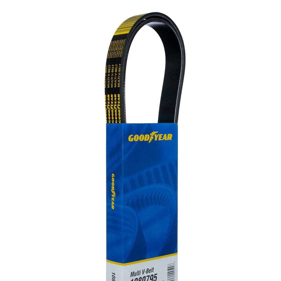 1080537 Goodyear Belts Serpentine Belt, 8-Rib, 53.7" Length