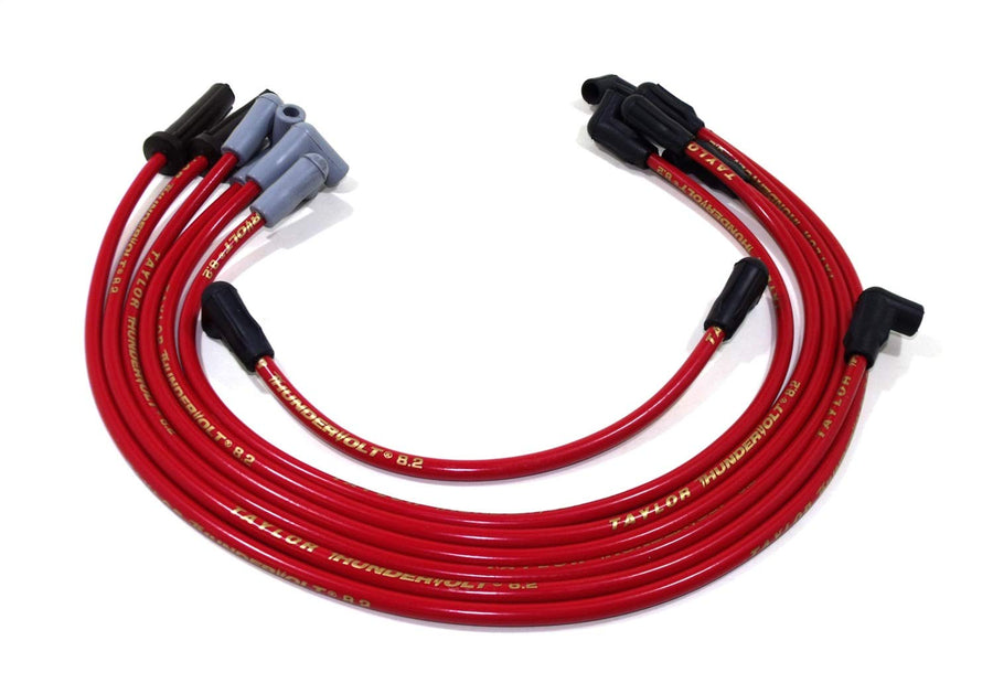 Thundervolt 8.2 Taylor Cable custom 6 cyl red
