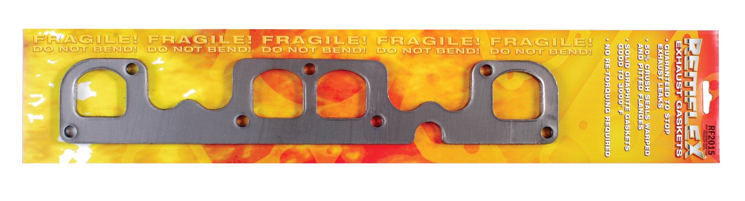 Exhaust Gasket Remflex for Chevy V8 Engine, (Set of 2) 2015